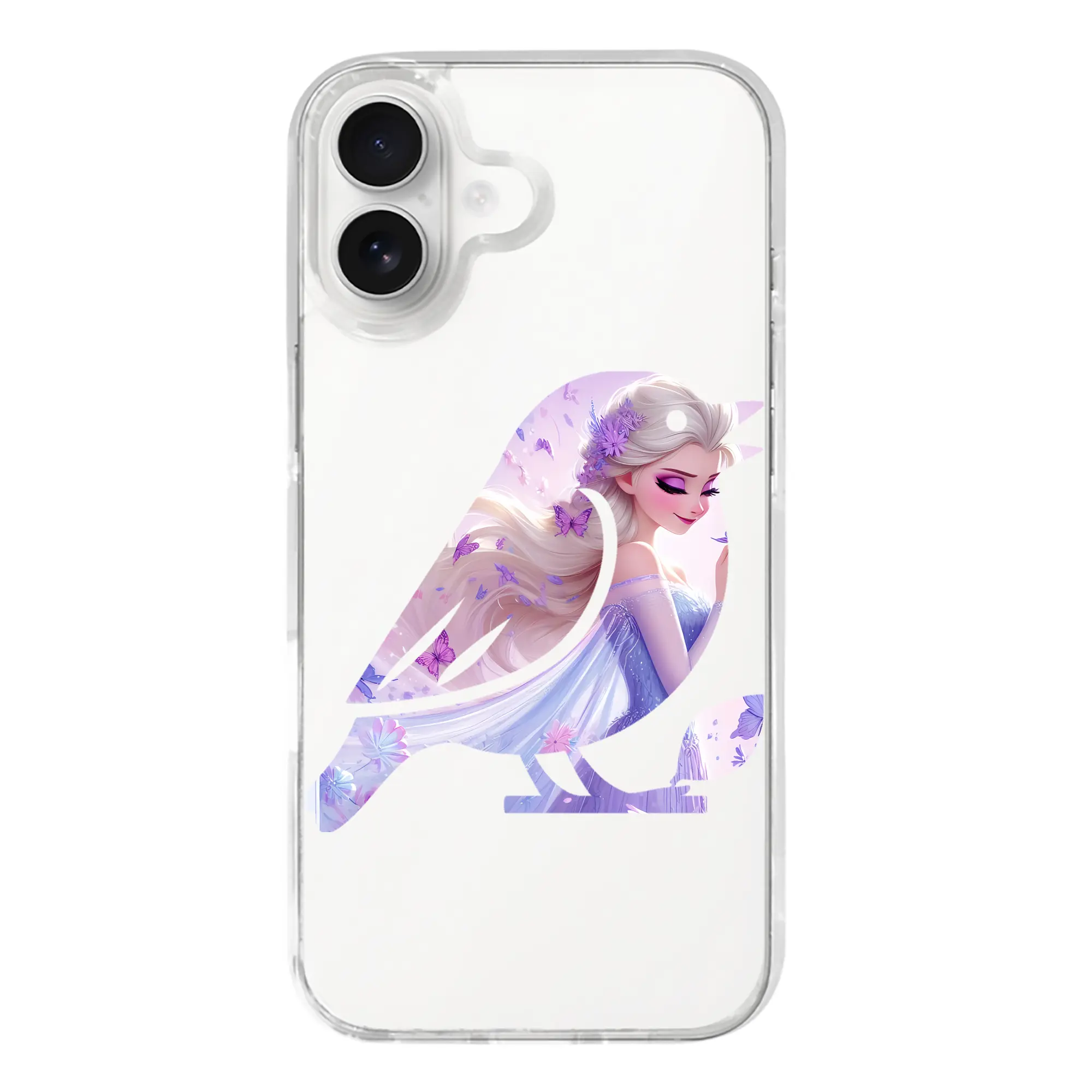 アナと雪の女王(Frozen) グッズ エルサ(Elsa) - iPhone 17シリーズ 透明スマホケース – 薄型・耐衝撃・精密フィット保護カバー